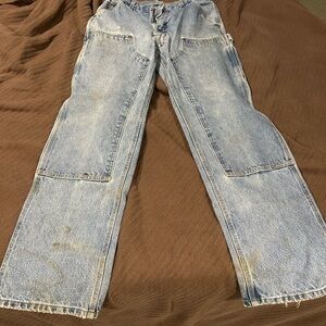 Carhartt Men's Relaxed Fit Light Denim Jeans